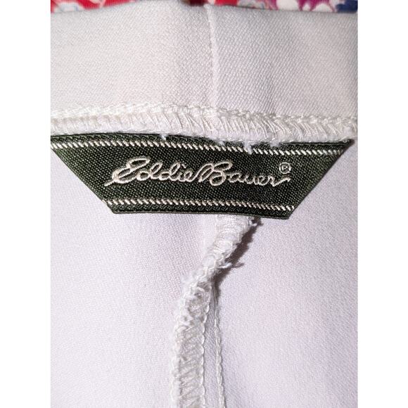 Eddie Bauer Cotton Stretch Flat Front Side Zip Straight Leg Pant Womens' Sz 14 - Picture 3 of 11